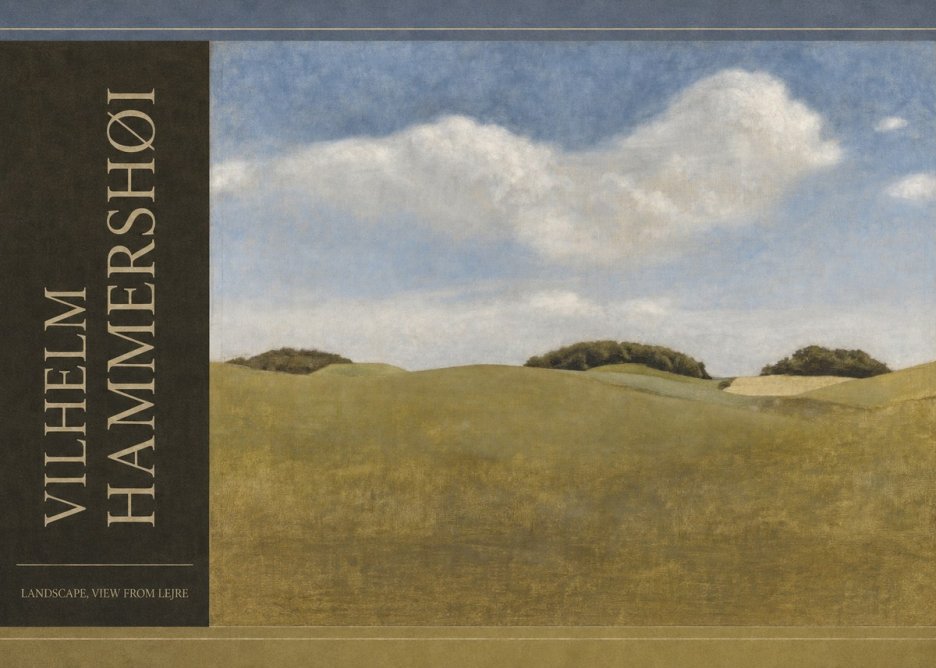 Vilhelm Hammershøi Landscape, View from Lejre No4 - Plakát
