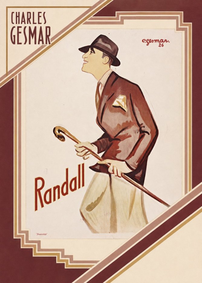Charles Gesmar Randall II No2 - Plakát