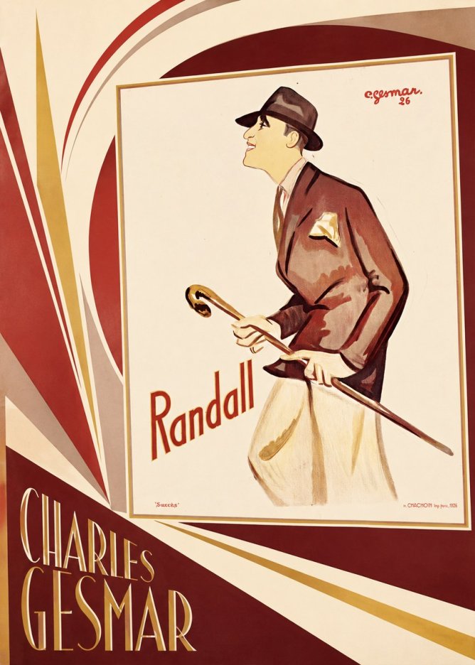 Charles Gesmar Randall II No5 - Plakát