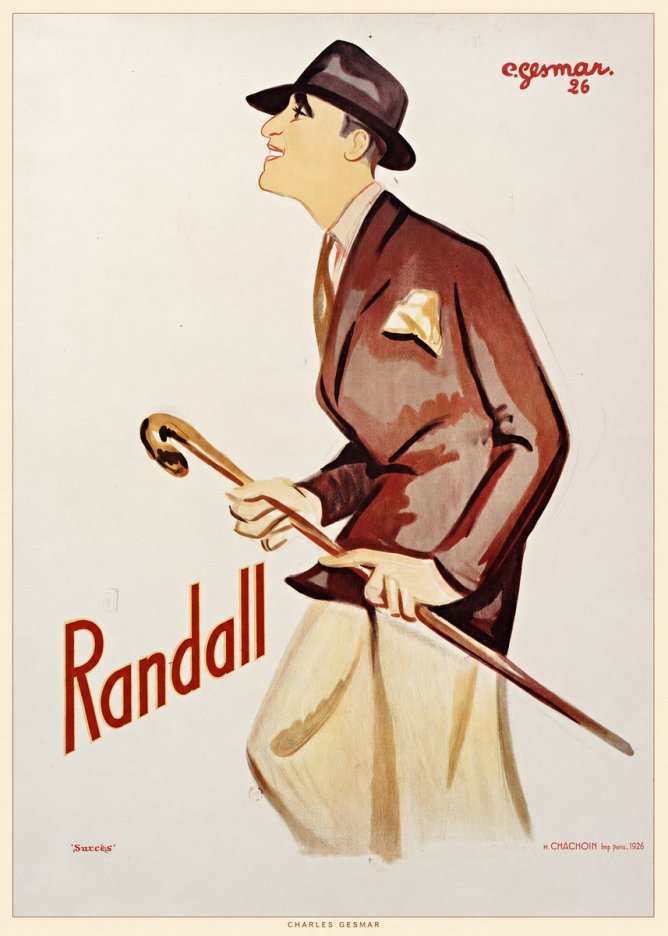 Charles Gesmar Randall II No6 - Plakát