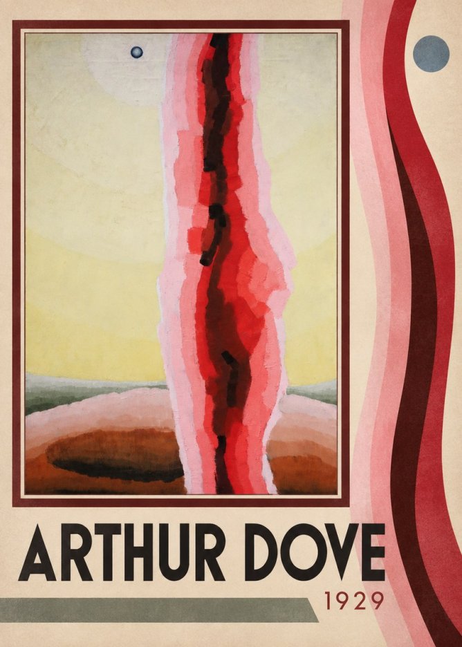 Arthur Dove Gale No2 - Plakát