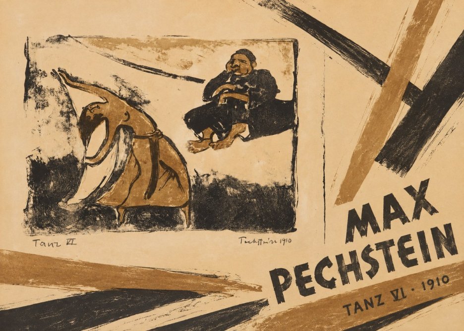 Max Pechstein Tanz Vi • 1910 No4 - Plakát