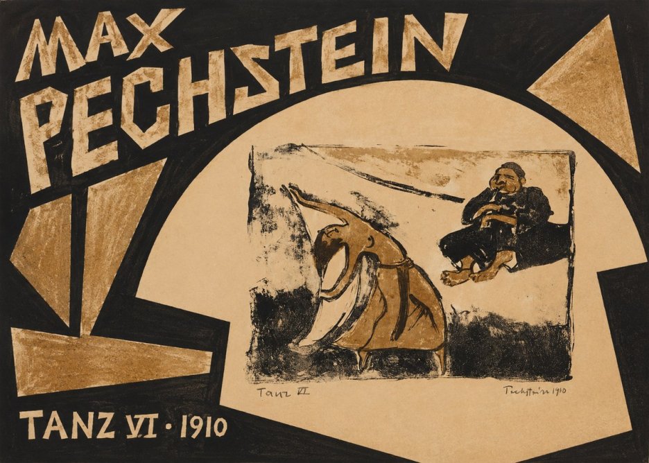 Max Pechstein Tanz Vi • 1910 No6 - Plakát