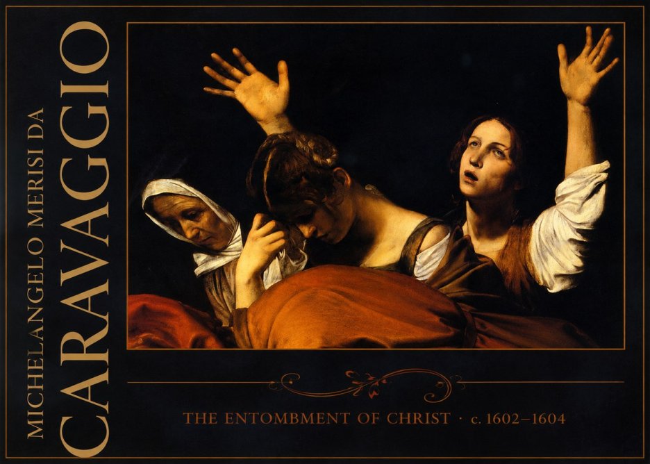 Michelangelo Merisi da Caravaggio The Entombment of Christ I No2 - Plakát