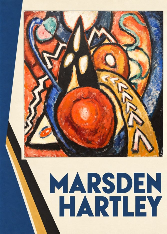 Marsden Hartley Marsden Hartley No2 - Plakát