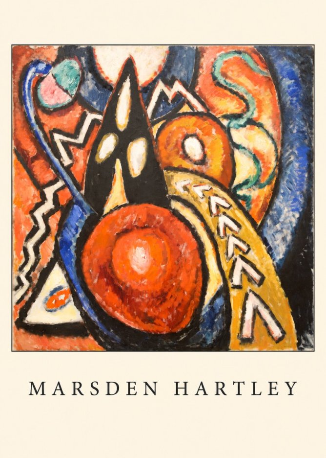 Marsden Hartley Marsden Hartley No4 - Plakát
