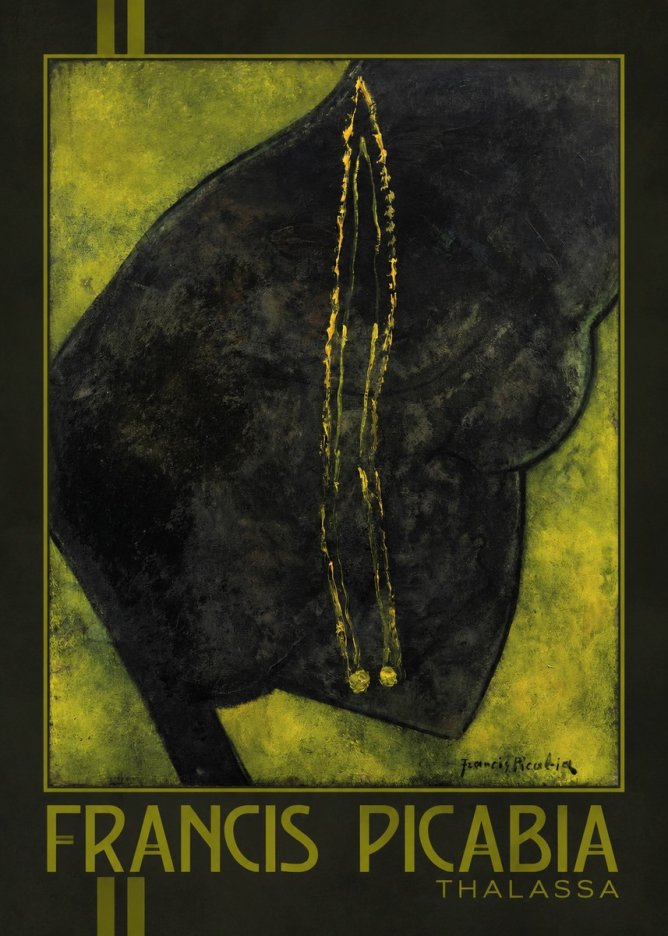 Francis Picabia Thalassa No1 - Plakát