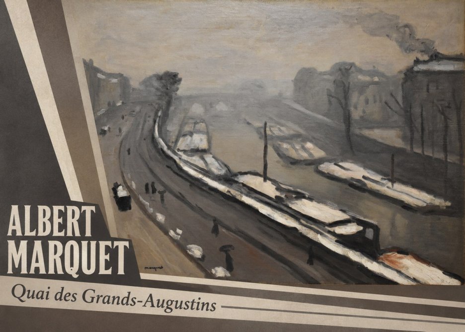 Albert Marquet Quai Des Grands-augustins No4 - Plakát