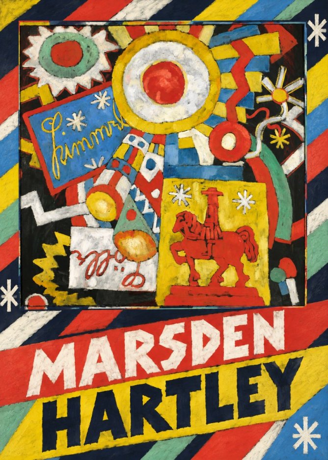 Marsden Hartley Himmel Lille No5 - Plakát