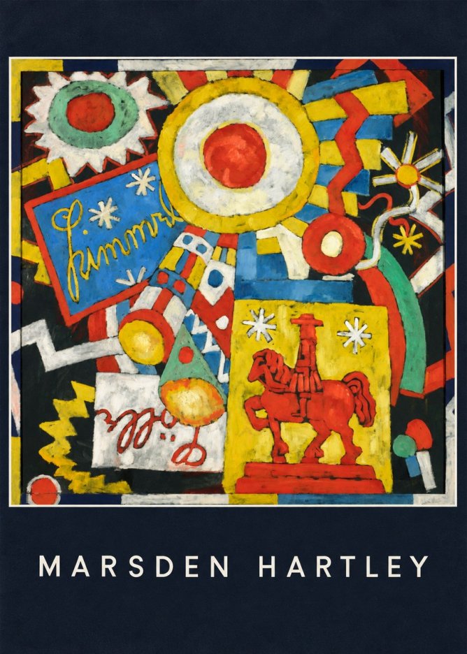 Marsden Hartley Himmel Lille No6 - Plakát