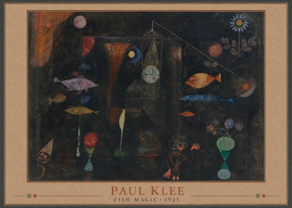 Paul Klee Fish Magic I No1 - Plakát