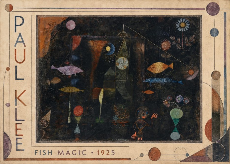 Paul Klee Fish Magic I No2 - Plakát