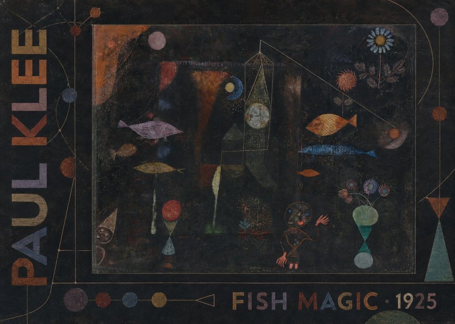 Paul Klee Fish Magic I No6 - Plakát