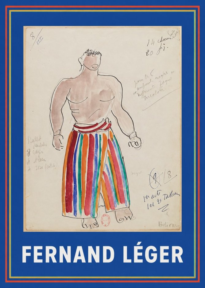 Fernand Léger Ballet Pantalon No1 - Plakát