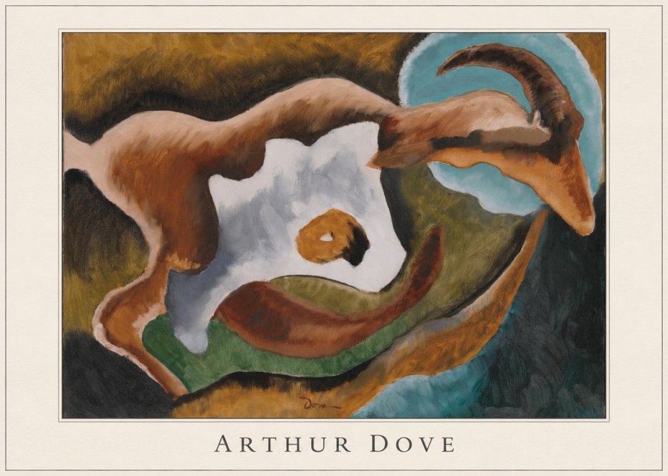 Arthur Dove Goat No3 - Plakát