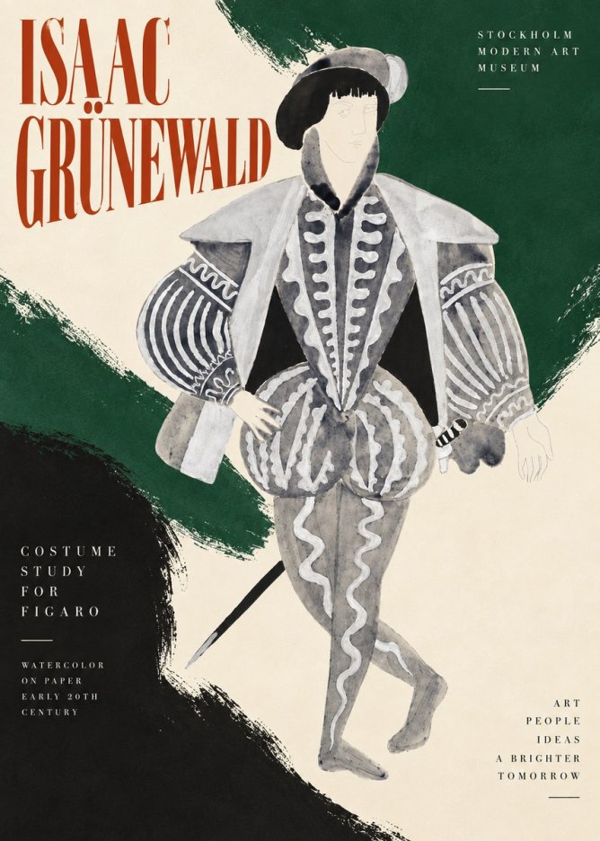 Isaac Grünewald Figaro II No5 - Plakát
