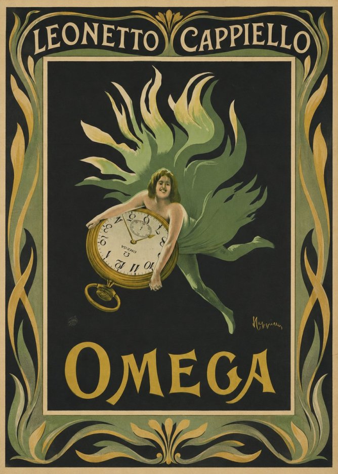 Leonetto Cappiello Omega No1 - Plakát