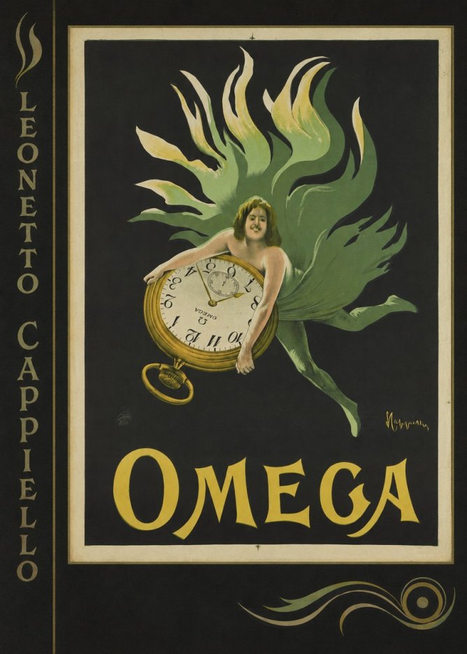 Leonetto Cappiello Omega No2 - Plakát