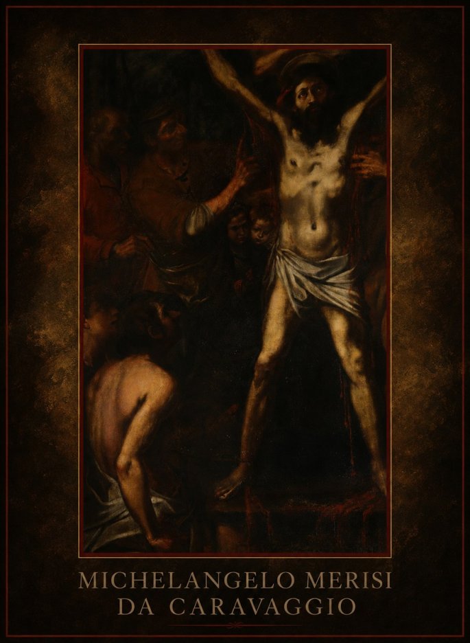 Michelangelo Merisi da Caravaggio The Crucifixion of Saint Peter III No1 - Plakát
