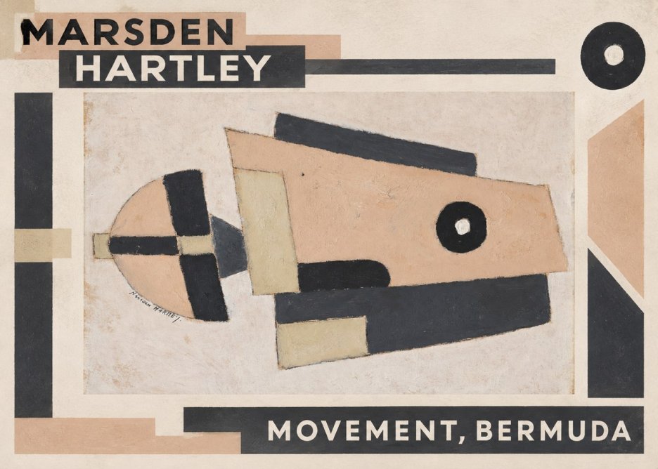 Marsden Hartley Movement, Bermuda No2 - Plakát