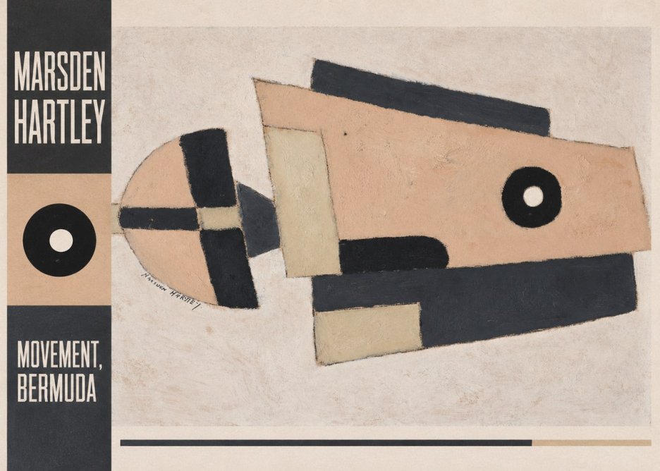 Marsden Hartley Movement, Bermuda No5 - Plakát