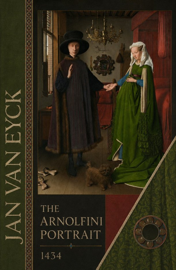 Jan van Eyck The Arnolfini Portrait V No4 - Plakát