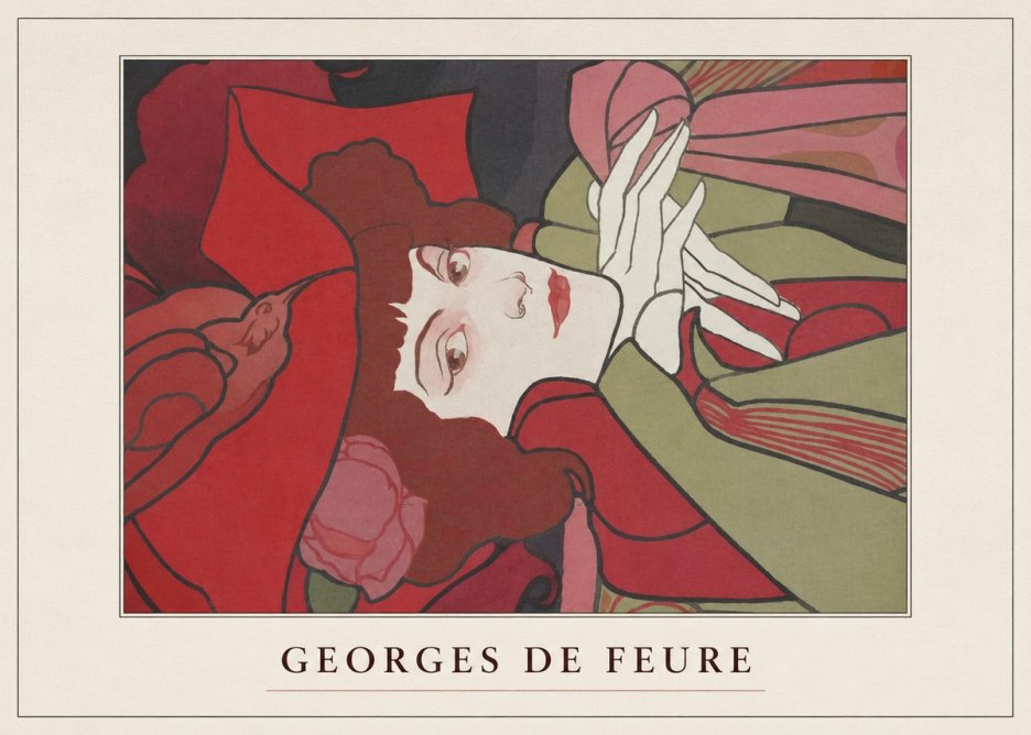Georges de Feure Georges De Feure II No4 - Plakát