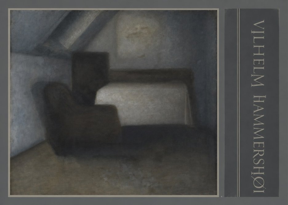 Vilhelm Hammershøi Interior, Strandgade 30 III No2 - Plakát