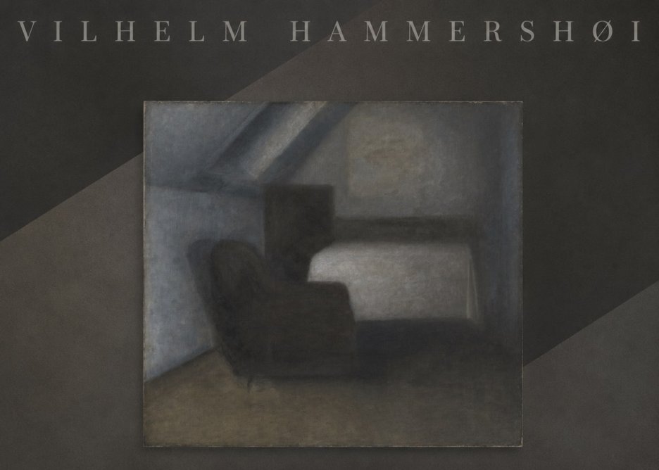 Vilhelm Hammershøi Interior, Strandgade 30 III No3 - Plakát