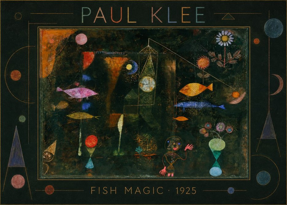 Paul Klee Fish Magic II No1 - Plakát