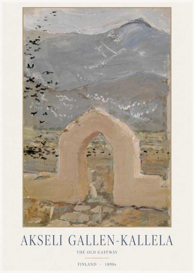 Akseli Gallen-Kallela The Arch No6 - Plakát