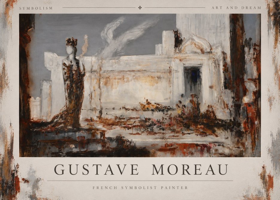 Gustave Moreau Untitled I No2 - Plakát