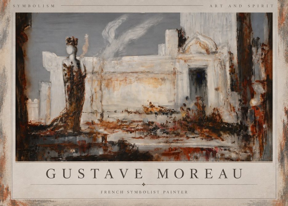 Gustave Moreau Untitled I No4 - Plakát