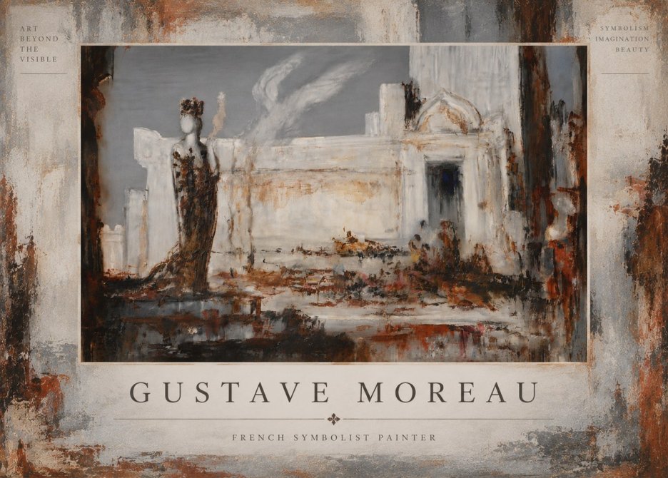 Gustave Moreau Untitled I No5 - Plakát