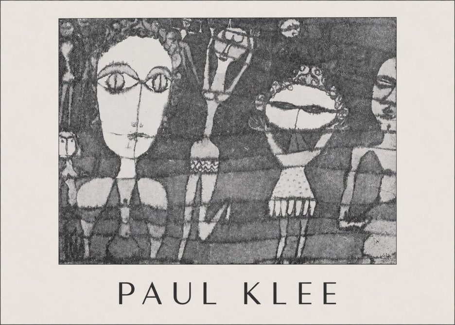 Paul Klee Specter of a Genius No1 - Plakát