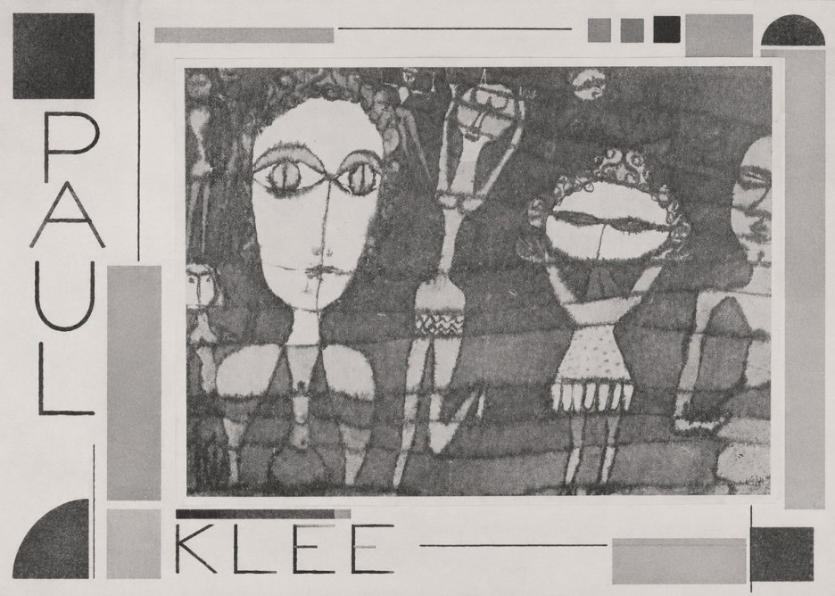 Paul Klee Specter of a Genius No2 - Plakát