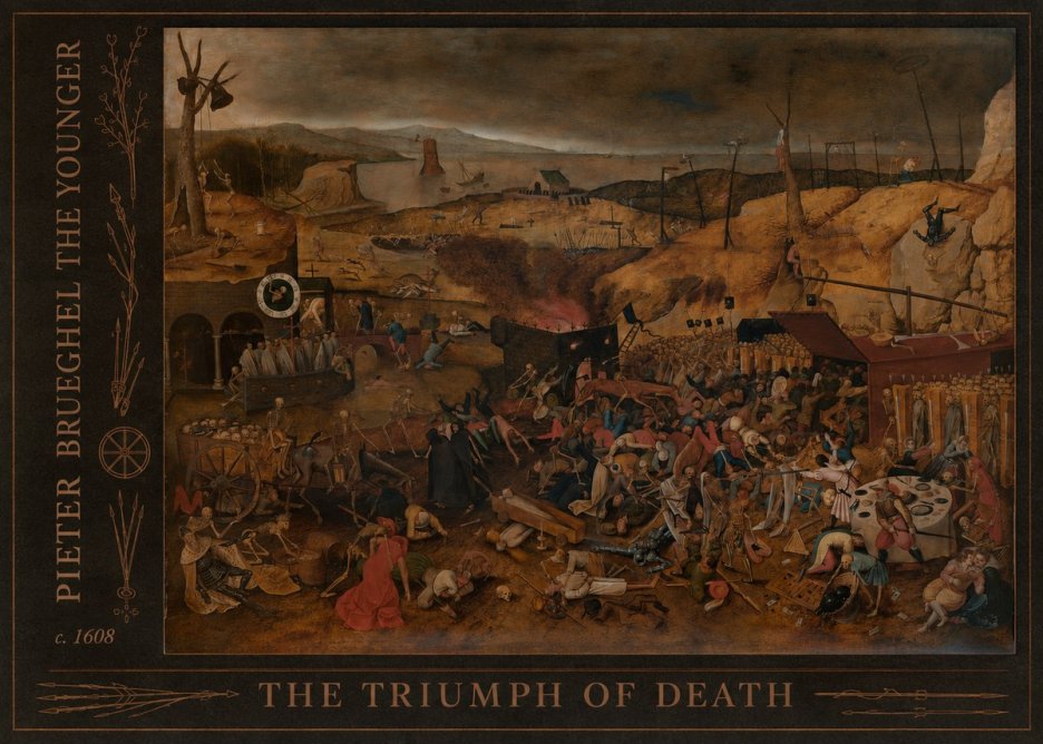 Pieter Bruegel The Triumph of Death II No2 - Plakát