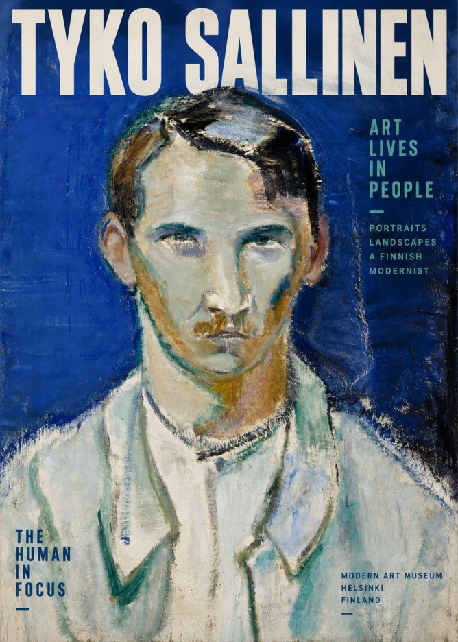 Tyko Sallinen Portrait of a Man IV No2 - Plakát