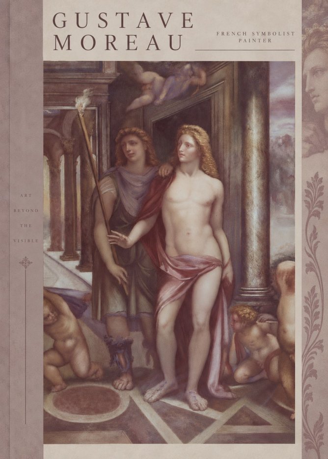 Gustave Moreau Youth No5 - Plakát