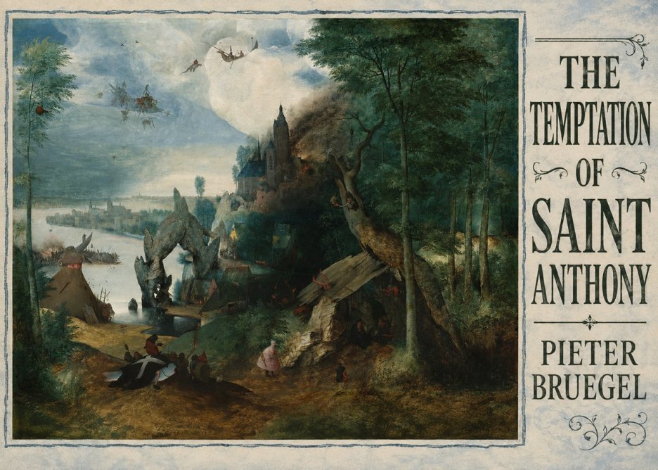 Pieter Bruegel The Temptation of Saint Anthony No5 - Plakát