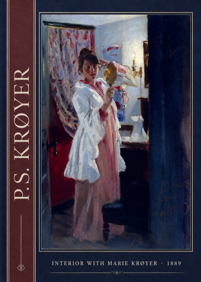 P.S. Krøyer Interior with Marie Krøyer No3 - Plakát