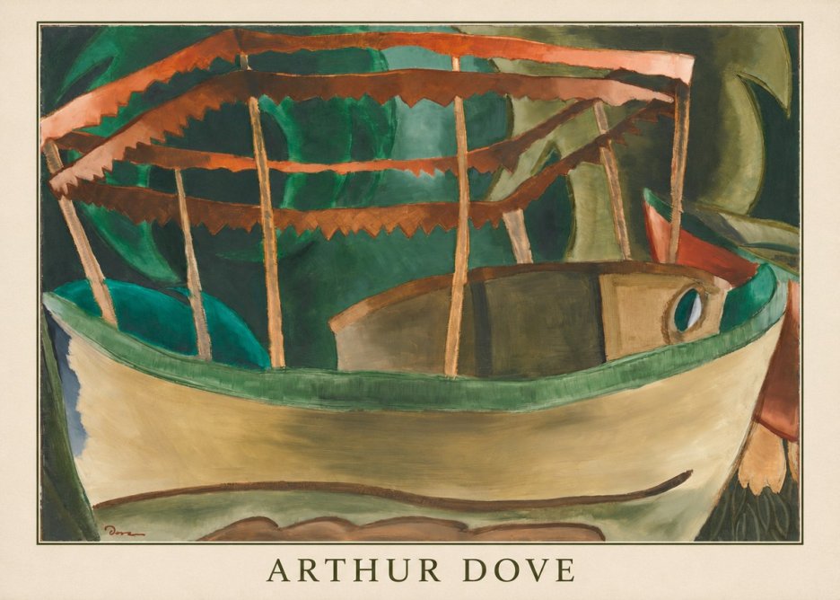Arthur Dove Ferry Boat No4 - Plakát