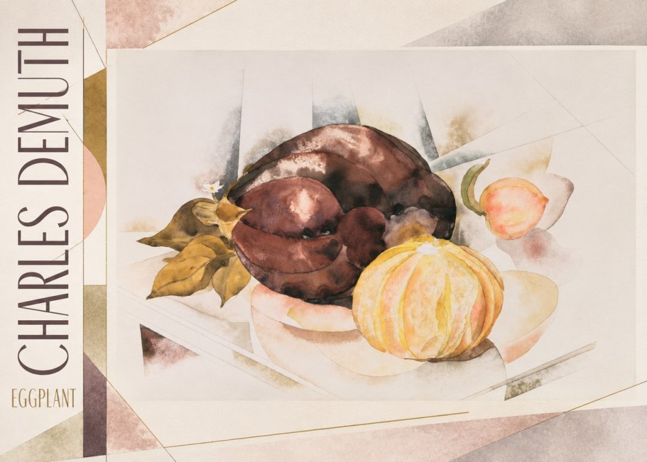 Charles Demuth Eggplant No2 - Plakát