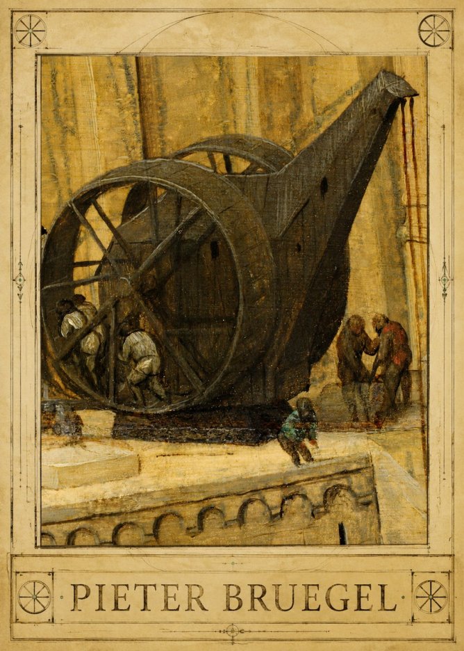 Pieter Bruegel The Crane No1 - Plakát