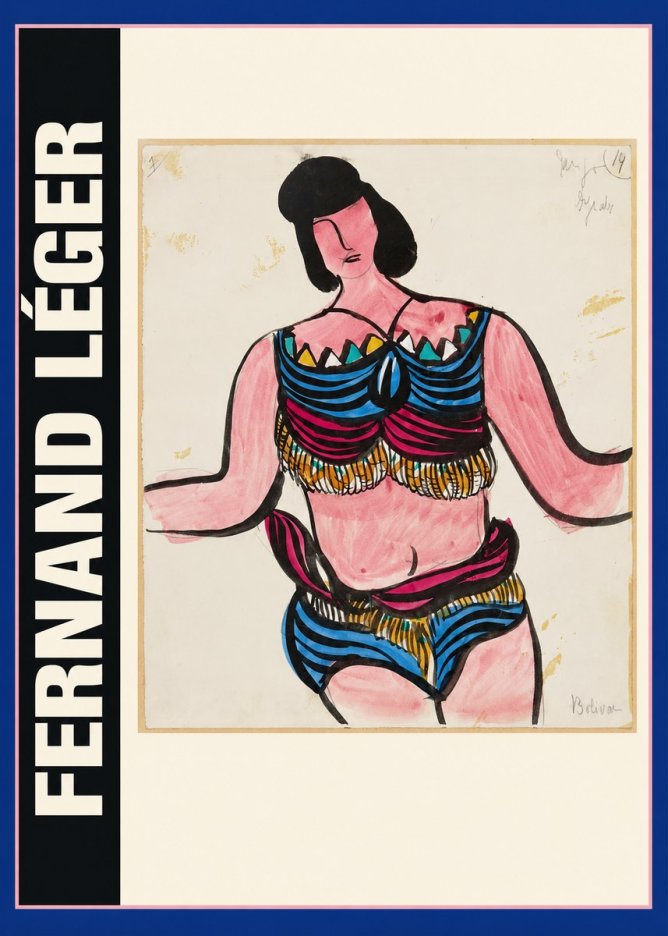 Fernand Léger Bolivian No2 - Plakát