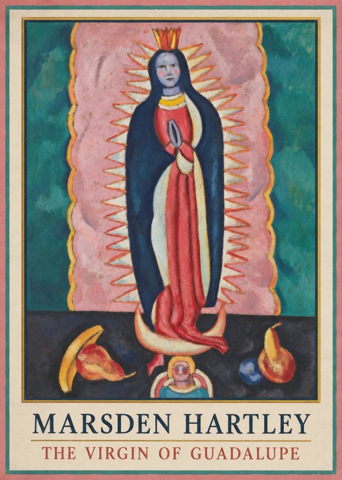 Marsden Hartley The Virgin of Guadalupe No1 - Plakát