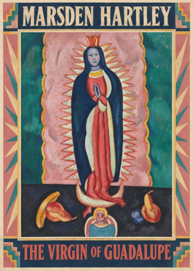 Marsden Hartley The Virgin of Guadalupe No3 - Plakát