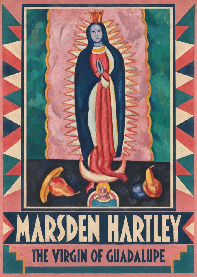 Marsden Hartley The Virgin of Guadalupe No6 - Plakát