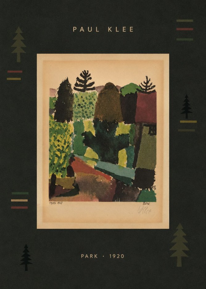 Paul Klee Park I No6 - Plakát