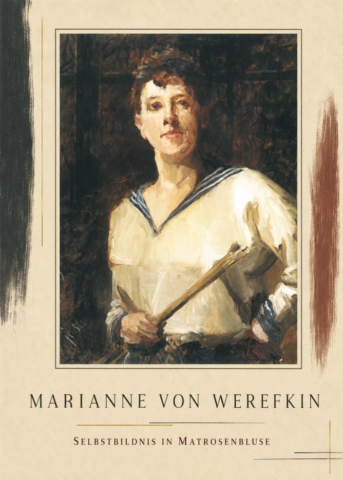 Marianne von Werefkin Selbstbildnis in Matrosenbluse No1 - Plakát